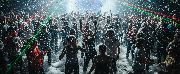 Parti ve Etkinliklerde Sis, Kar ve Baloncuk Efektleri Nasıl Kombinlenir?